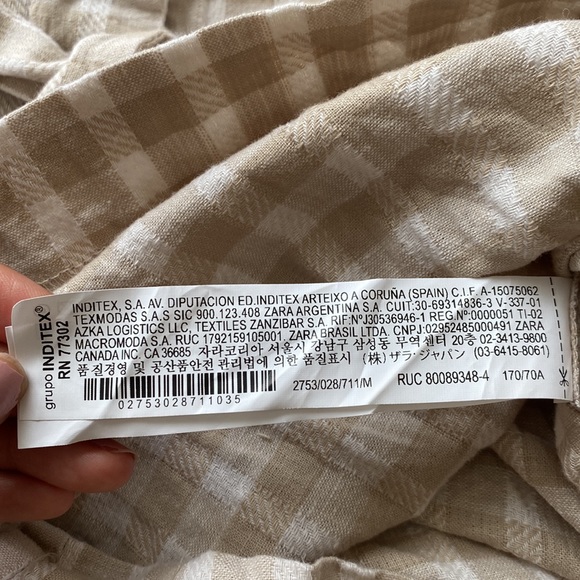 Rustic checkered shorts - Picture 6 of 7